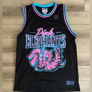Stand Atlantic Pink Elephants Jersey, Size M